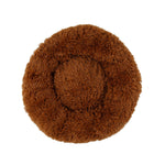 Hot Long Plush Dog Bed Winter Warm Round Sleeping Beds