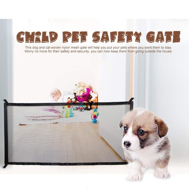 Magic Dog Gate Ingenious Mesh